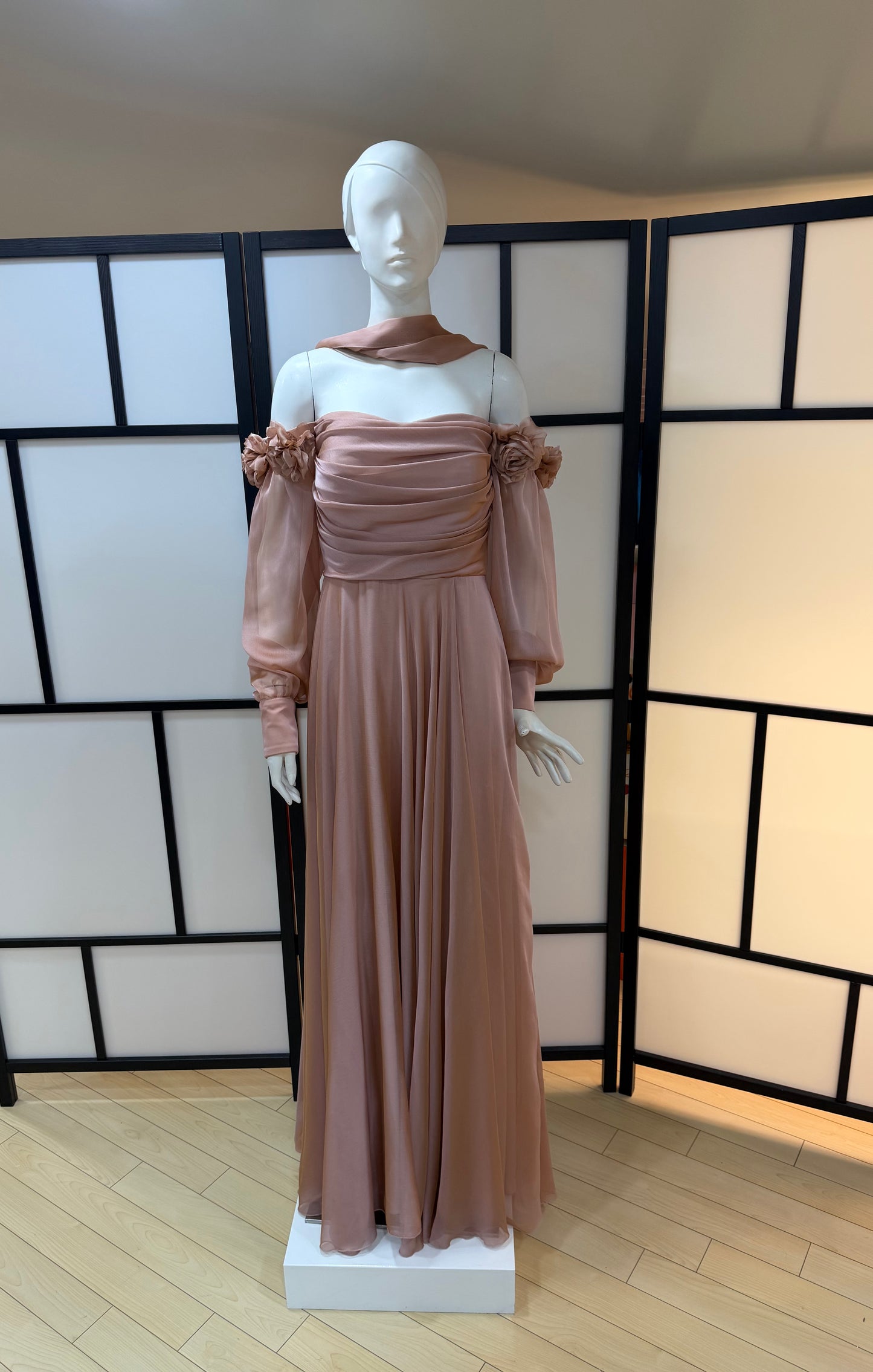 Abito Da Cerimonia Cipria