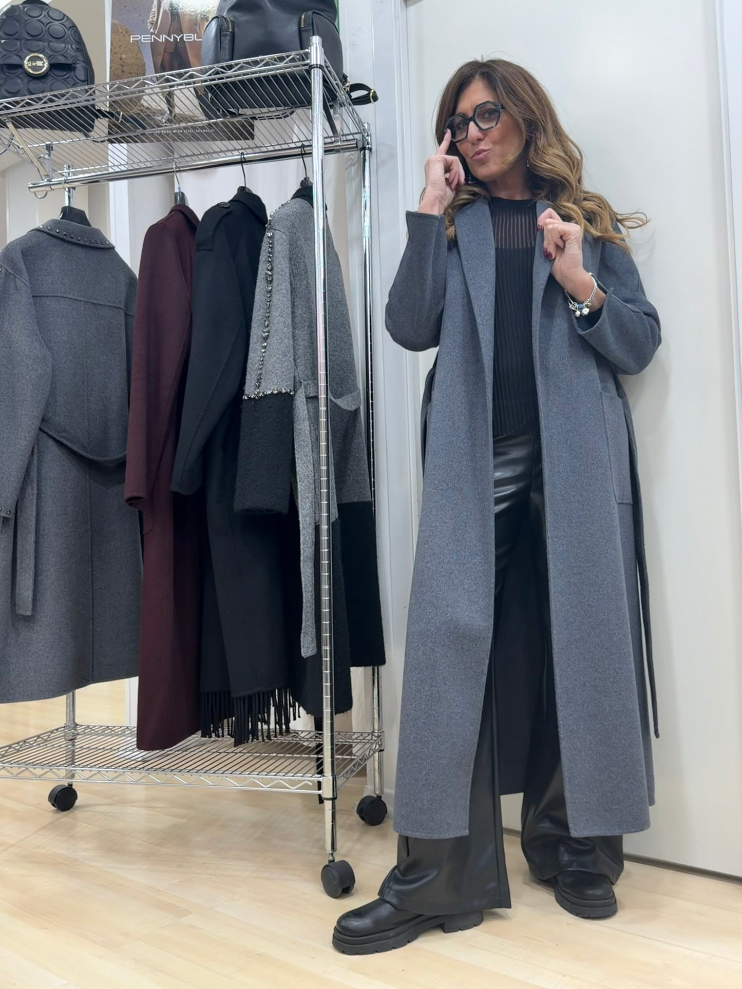 Cappotto grigio Vicolo