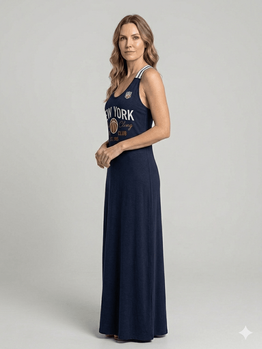 Abito Dairesy con stampa new york - Malerba Showroom