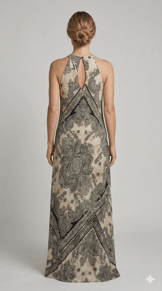 Abito Operà foulards fantasia - Malerba Showroom