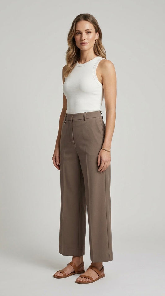 Pantalone Ragno modello cropped 3 var. colore - Malerba Showroom