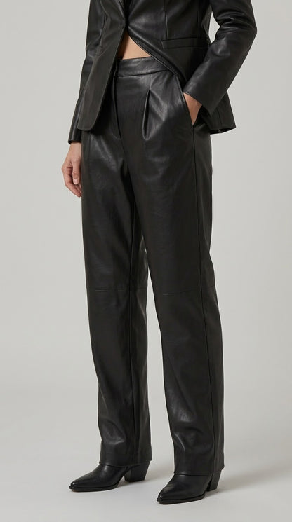 Pantalone Operà ecopelle 2 var. colore
