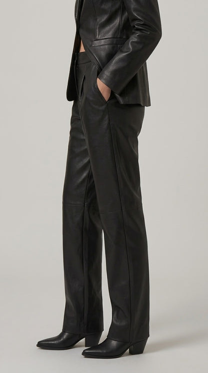 Pantalone Operà ecopelle 2 var. colore
