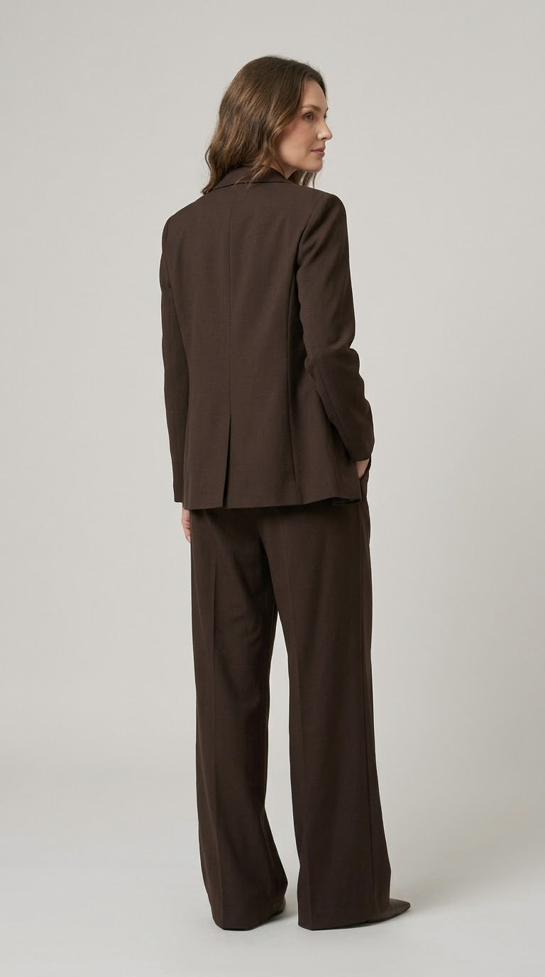 Completo Two Way tre pezzi moro giacca,gilet,pantalone