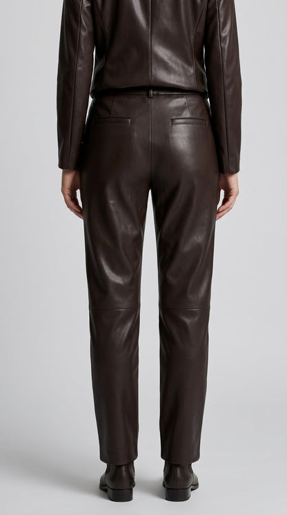 Pantalone Operà ecopelle 2 var. colore