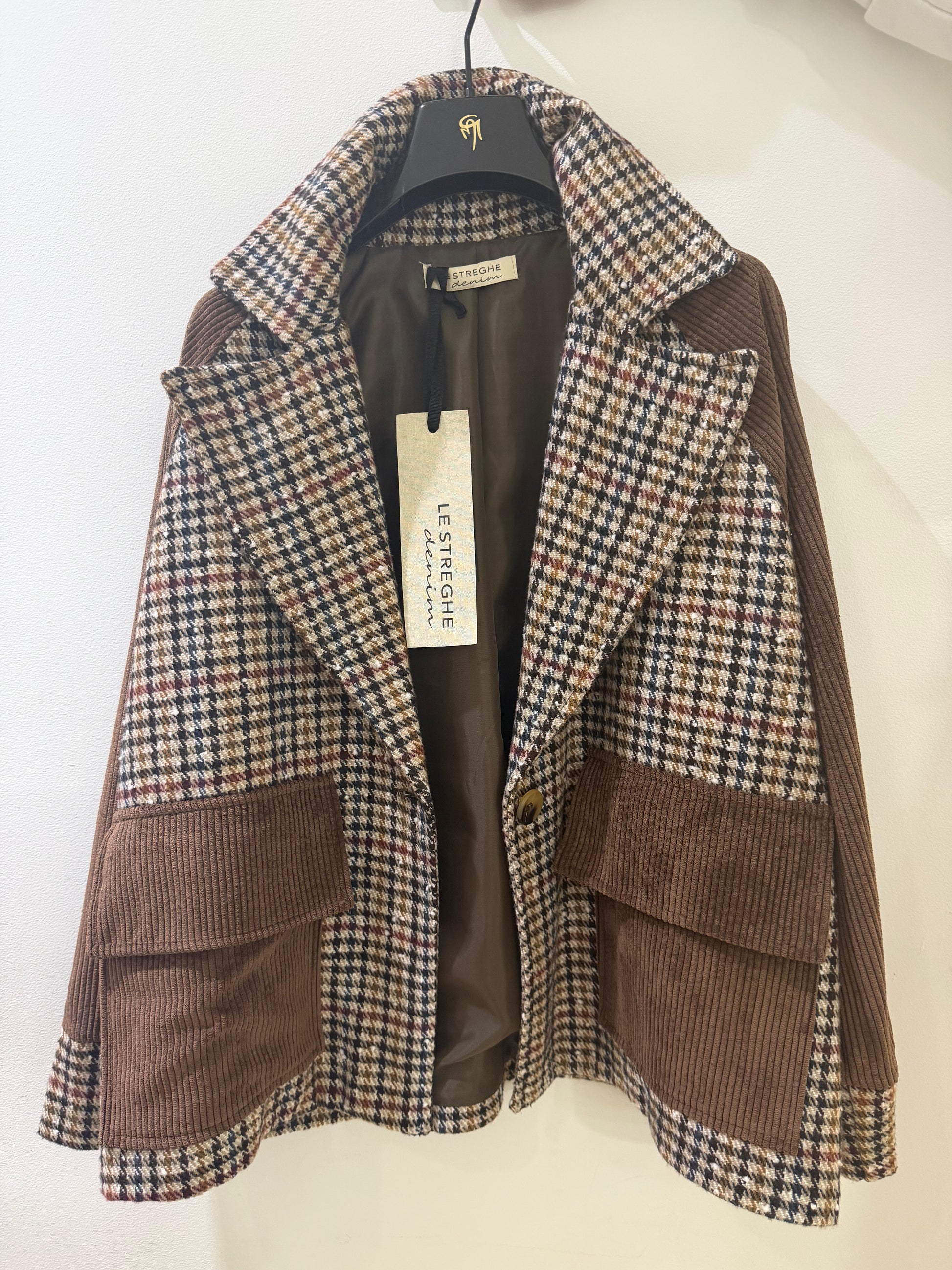 Giacca Marrone Le Streghe - Malerba Showroom