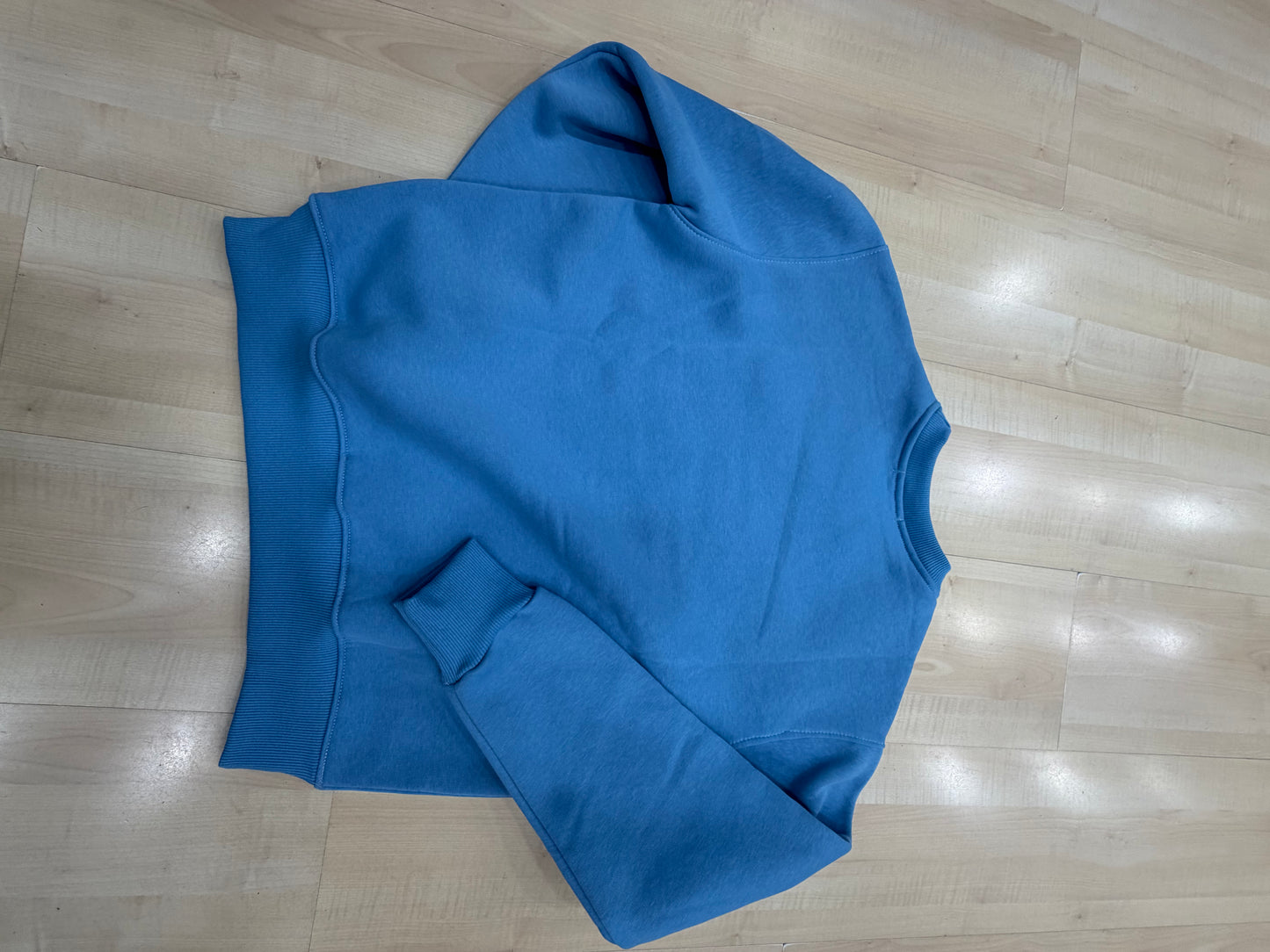 Felpa Azzurra Superculture - Malerba Showroom