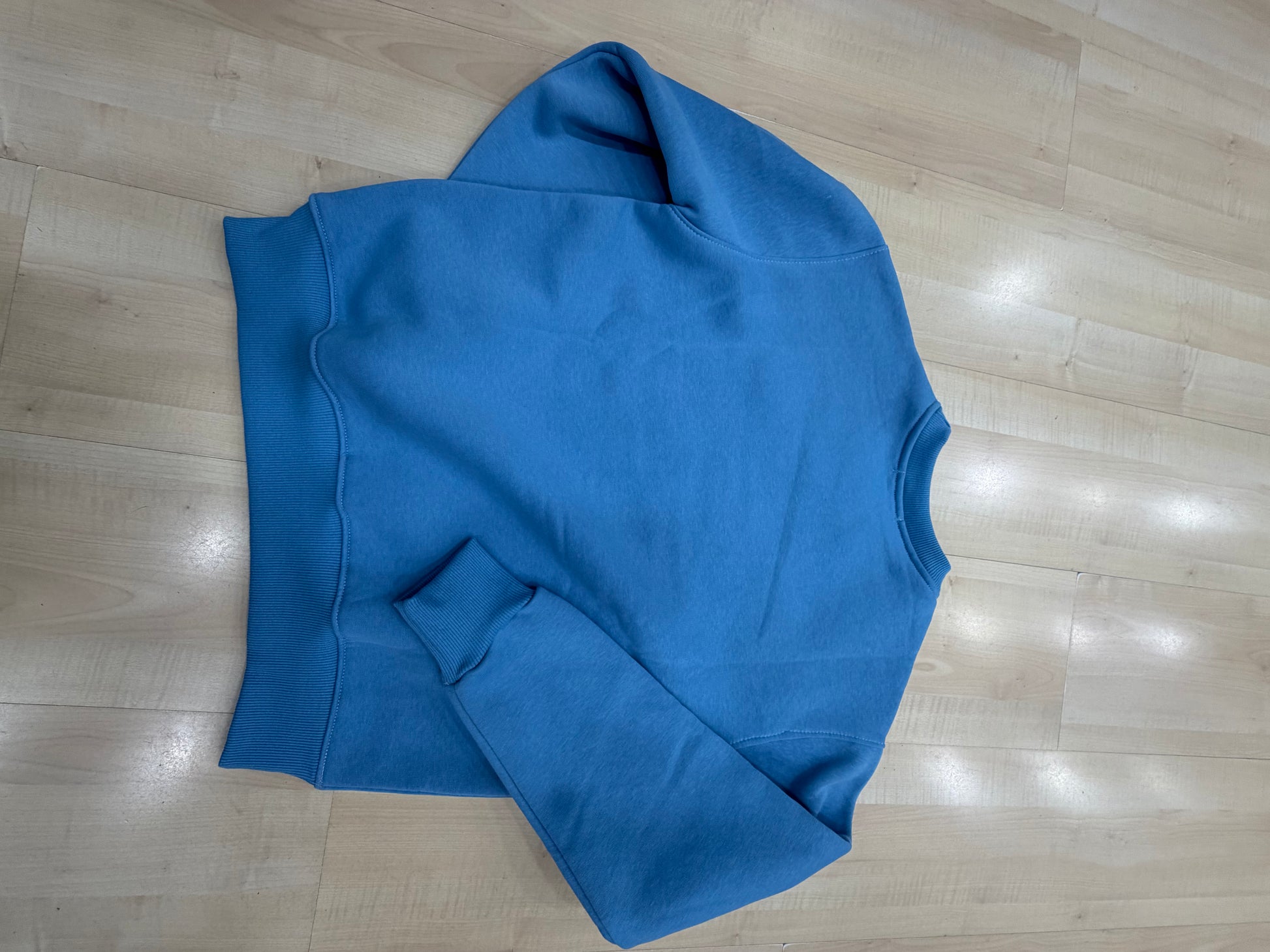 Felpa Azzurra Superculture - Malerba Showroom