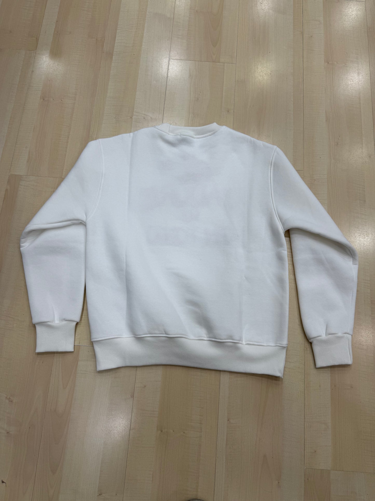 Felpa Bianca Jin Tonic Superculture - Malerba Showroom