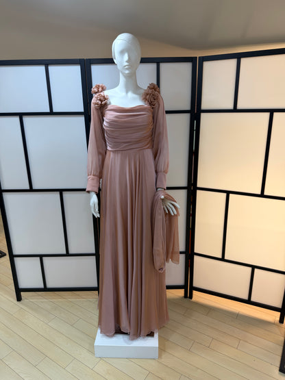 Abito Da Cerimonia Cipria