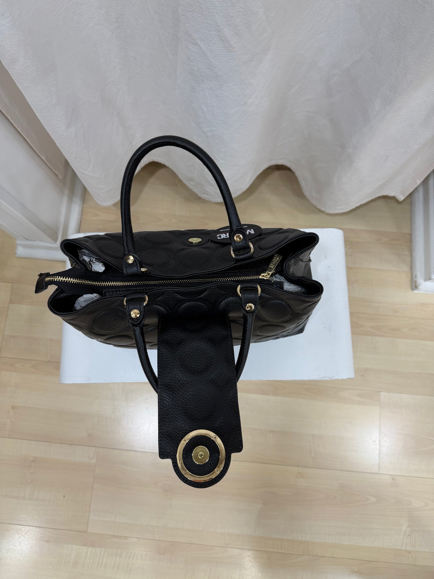 Borsa In Pelle Nera Massimo Braccialini