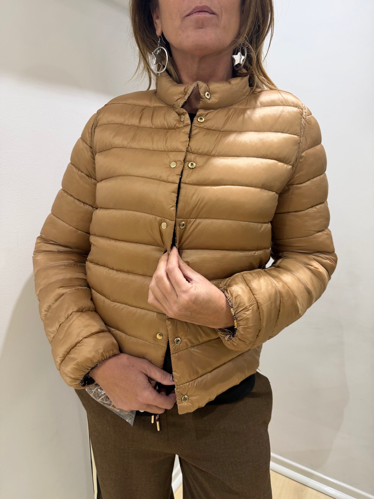 Giubbino Floreale Double Face Corto Emme Marella