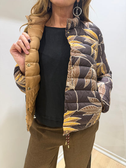 Giubbino Floreale Double Face Corto Emme Marella