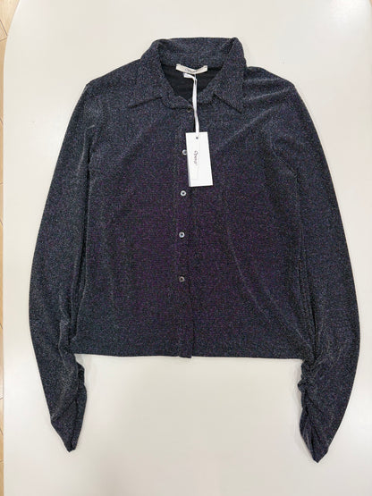 Camicia Jersey Nera/Argento Operà