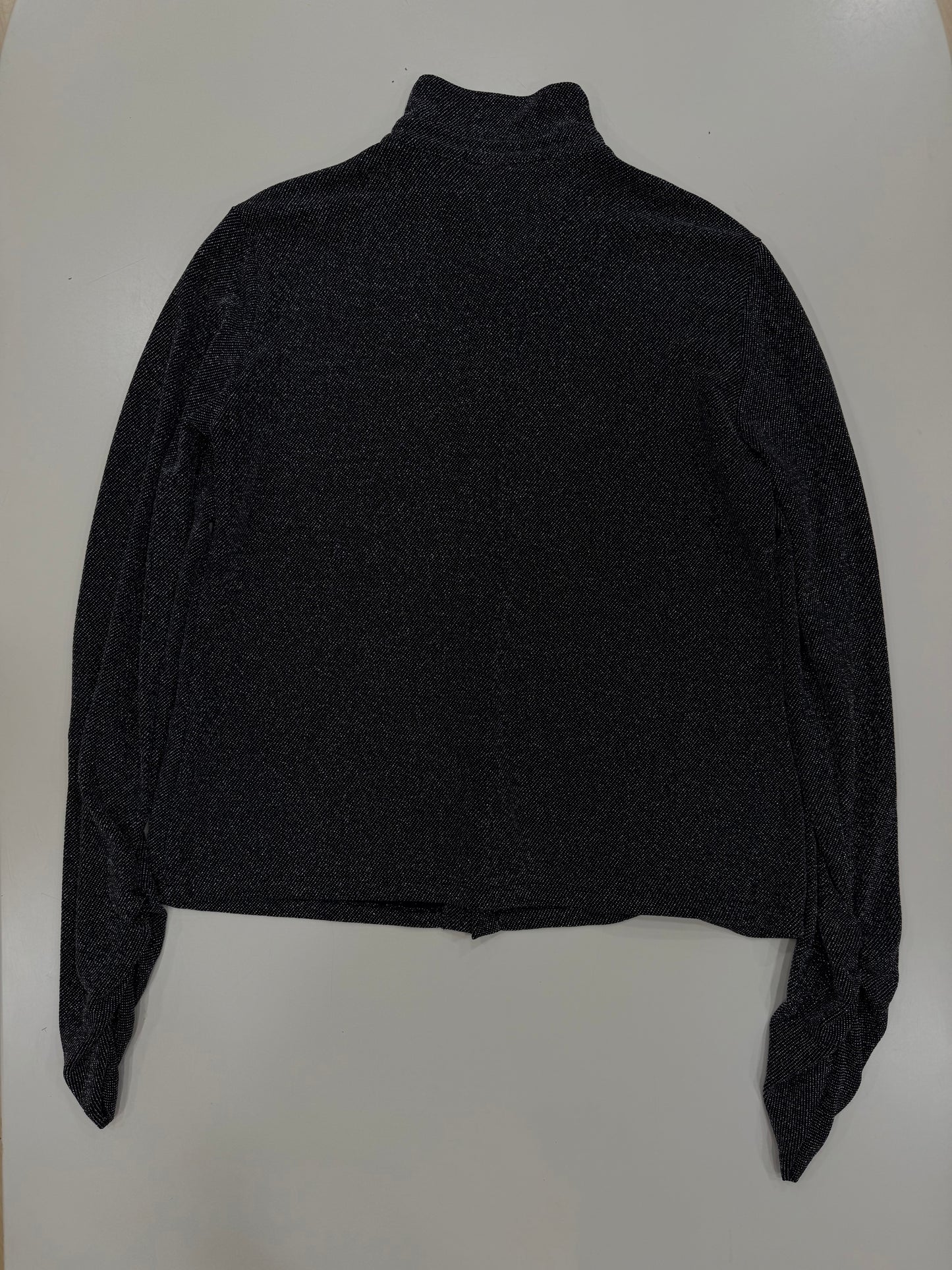 Camicia Jersey Nera/Argento Operà