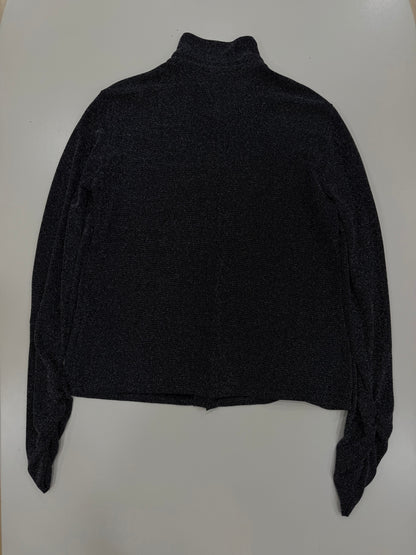 Camicia Jersey Nera/Argento Operà