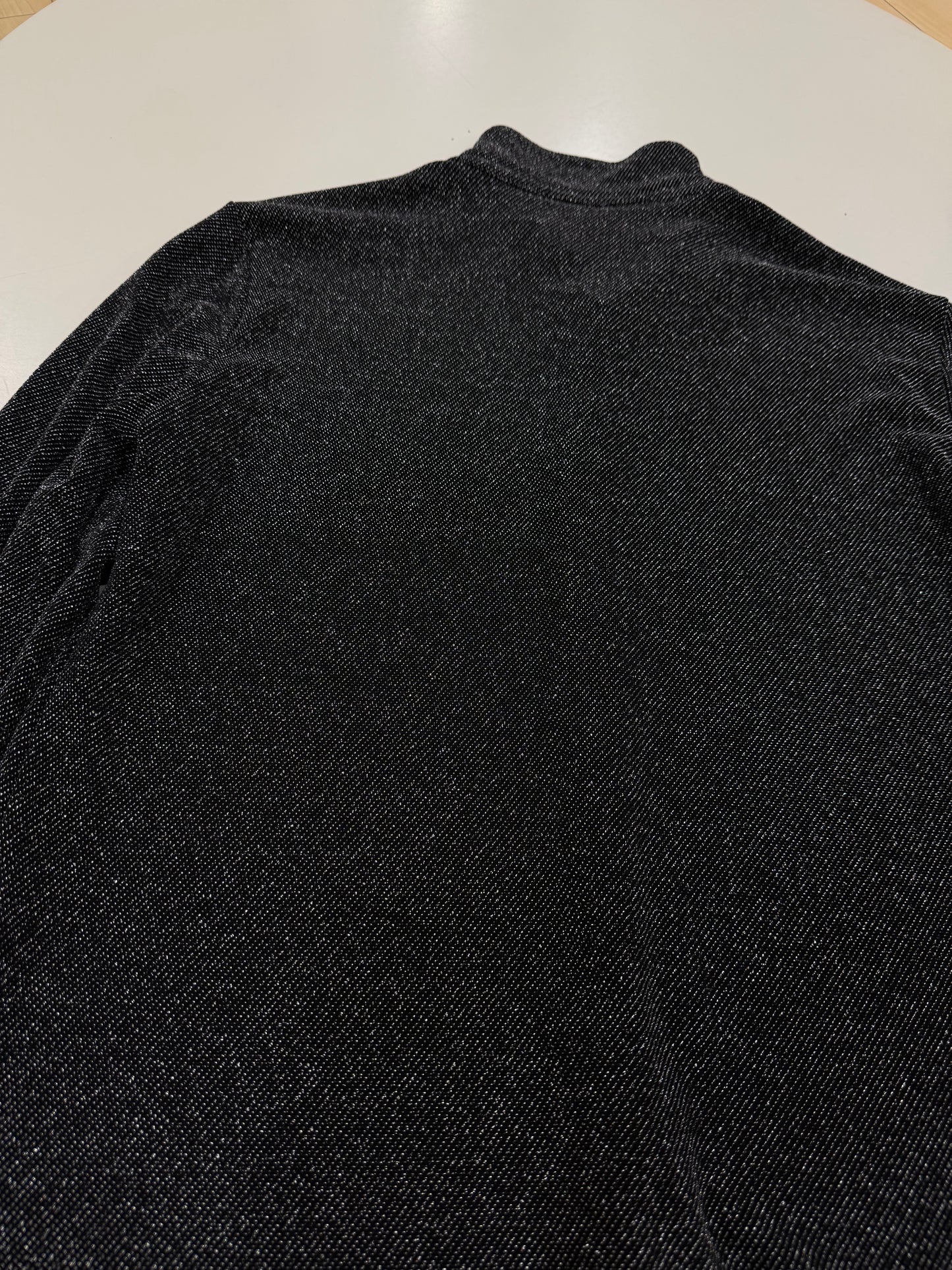 Camicia Jersey Nera/Argento Operà