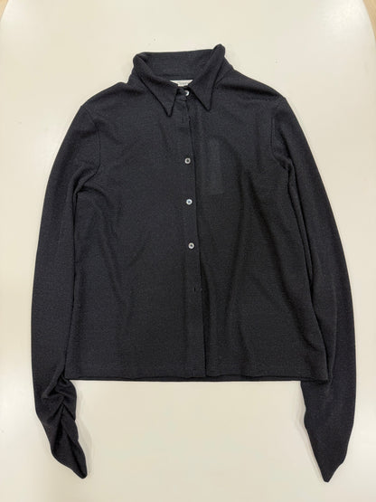 Camicia Jersey Nera/Argento Operà