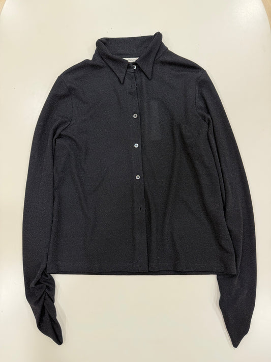 Camicia Jersey Nera/Argento Operà