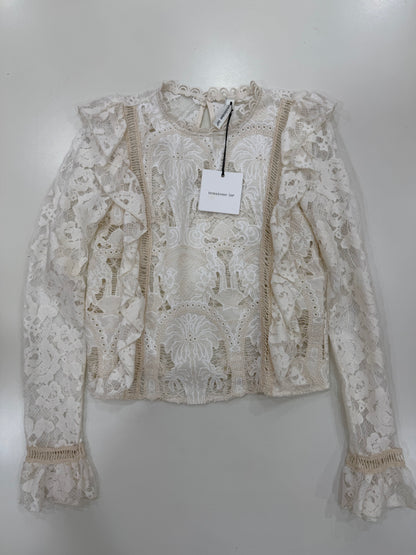 Camicia Panna Tensione In