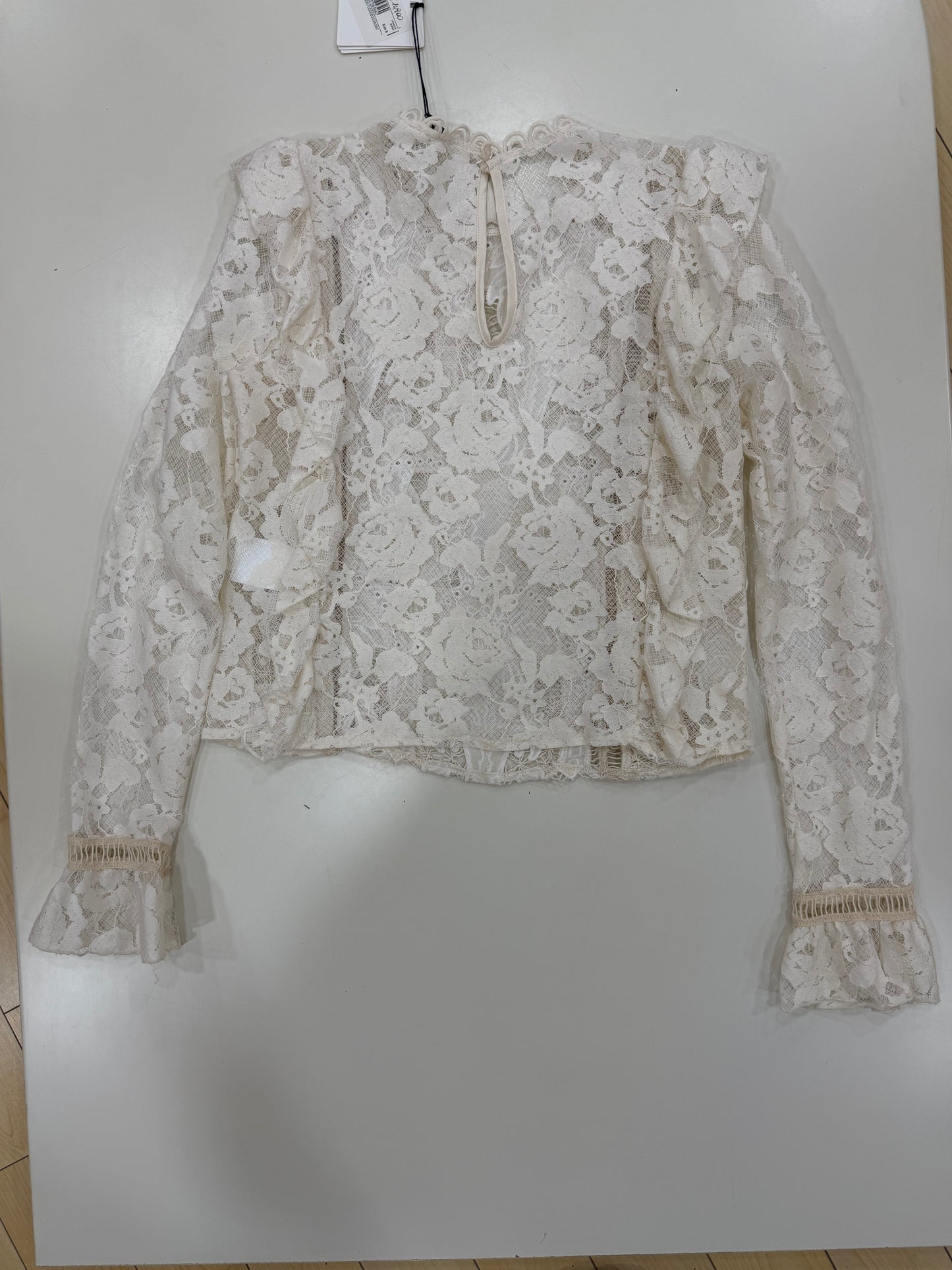 Camicia Panna Tensione In