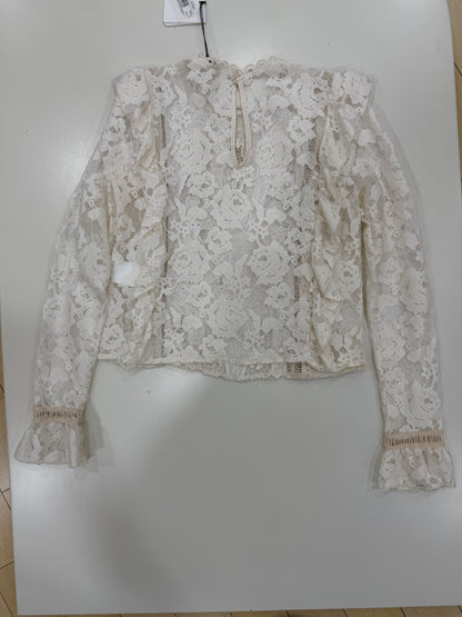 Camicia Panna Tensione In