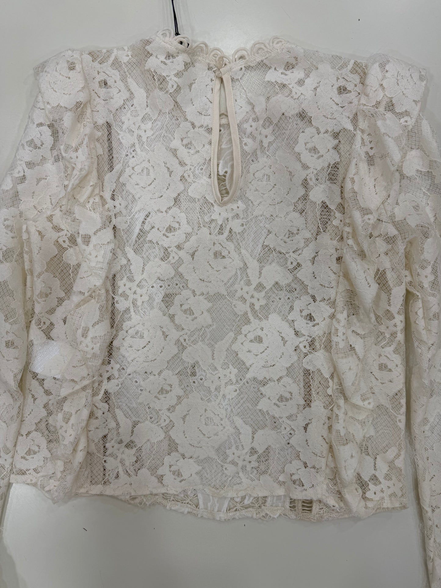 Camicia Panna Tensione In