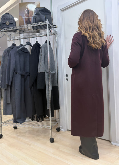 Cappotto bordeaux Vicolo