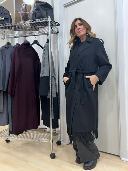 Cappotto nero Vicolo