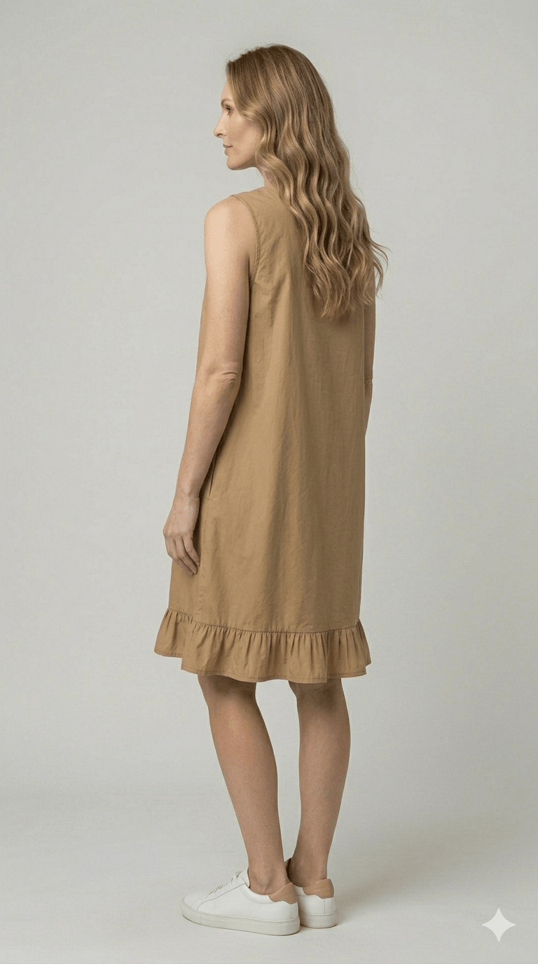 Abito corto Le Streghe con abbottonatura frontale - Malerba Showroom