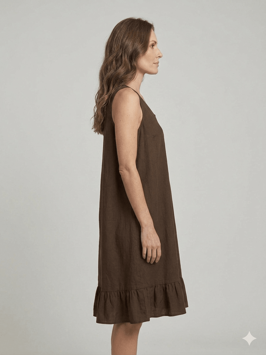 Abito corto Le Streghe con abbottonatura frontale - Malerba Showroom