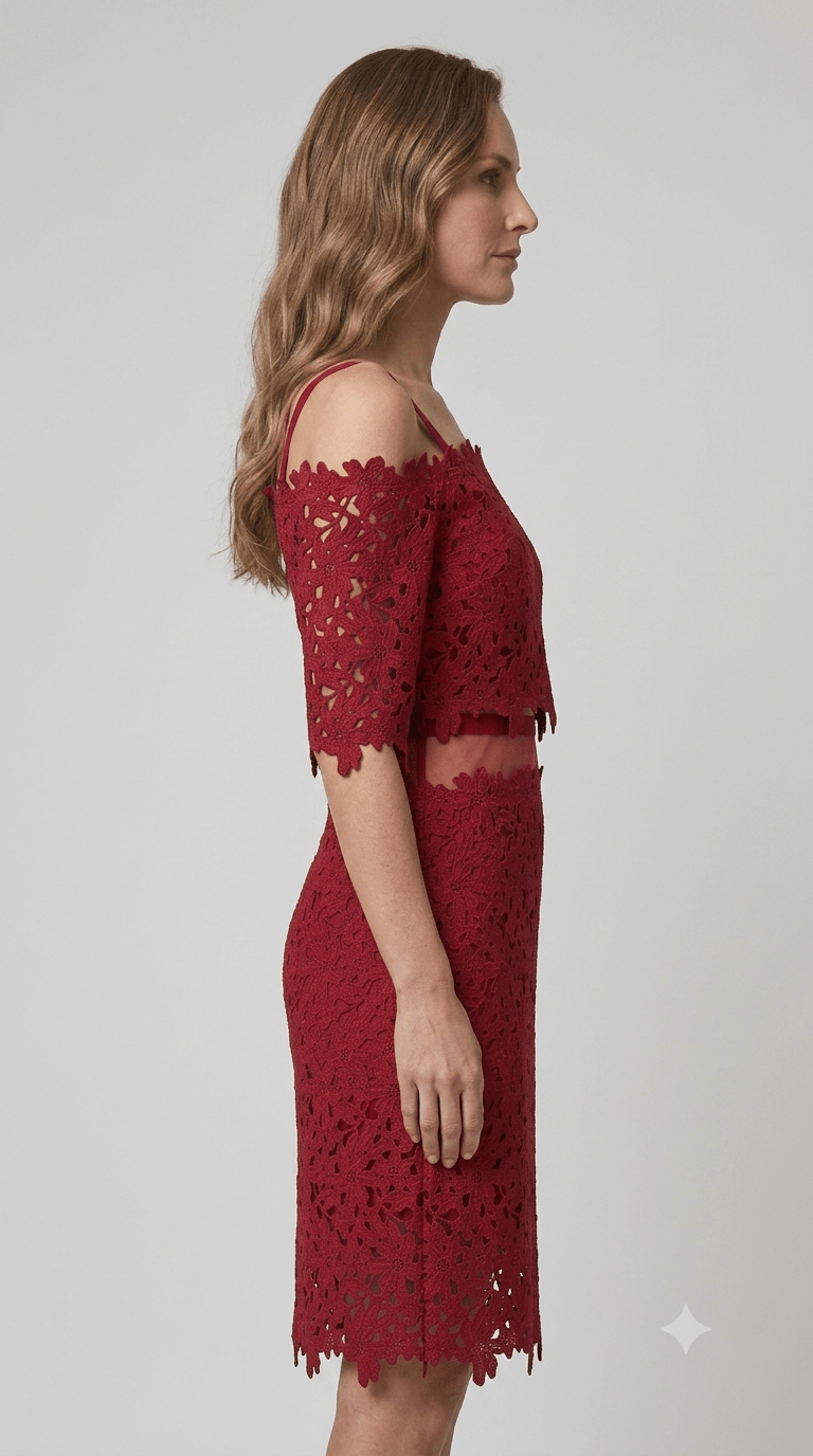 Abito corto Rubendellariccia tulle e pizzo 2 varianti - Malerba Showroom