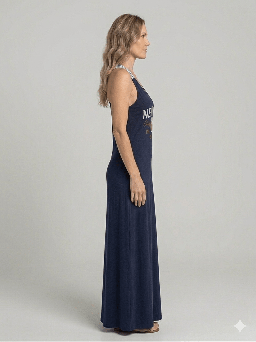 Abito Dairesy con stampa new york - Malerba Showroom