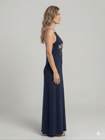 Abito Dairesy con stampa new york - Malerba Showroom