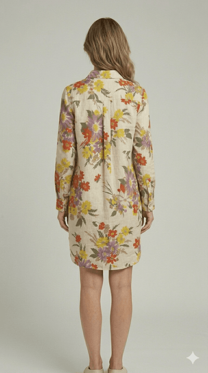 Abito Emme Marella fantasia fiori - Malerba Showroom