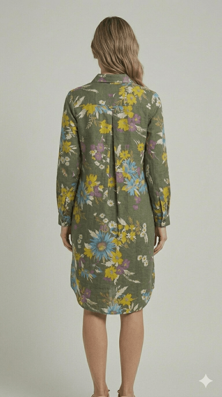 Abito Emme Marella fantasia fiori - Malerba Showroom