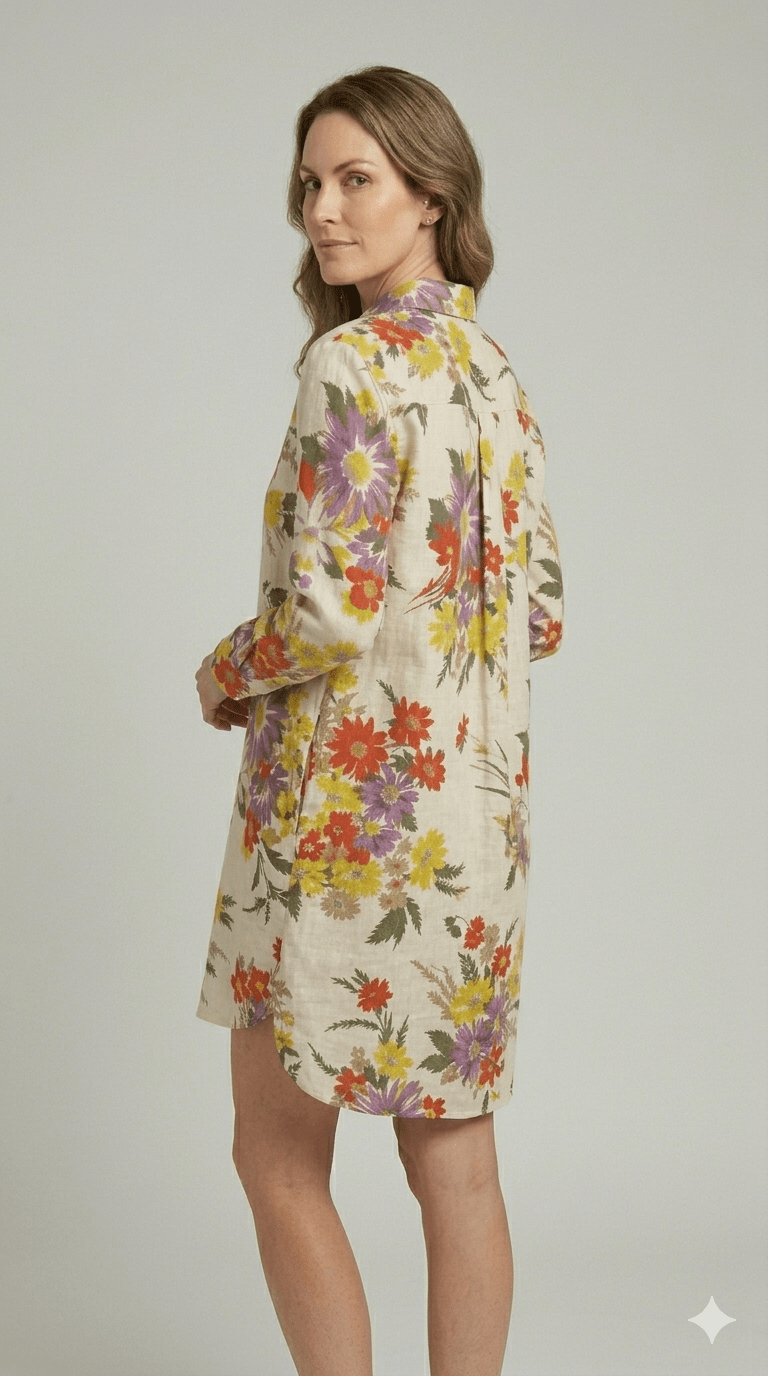 Abito Emme Marella fantasia fiori - Malerba Showroom