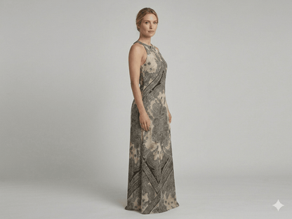 Abito Operà foulards fantasia - Malerba Showroom