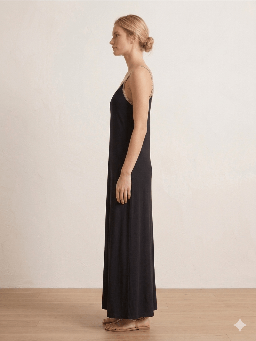 Abito Operà jersey con bratelline - Malerba Showroom