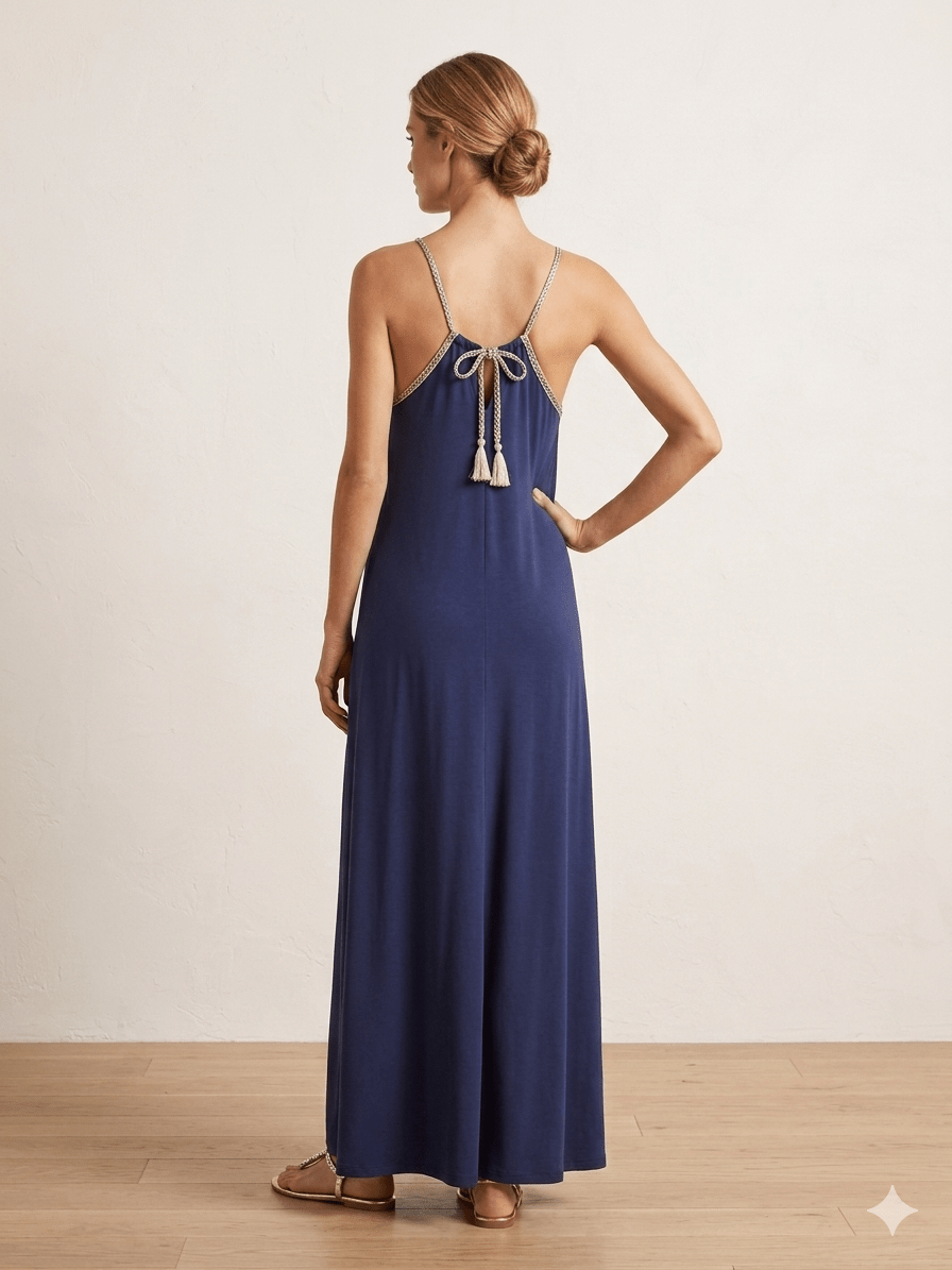 Abito Operà jersey con bratelline - Malerba Showroom