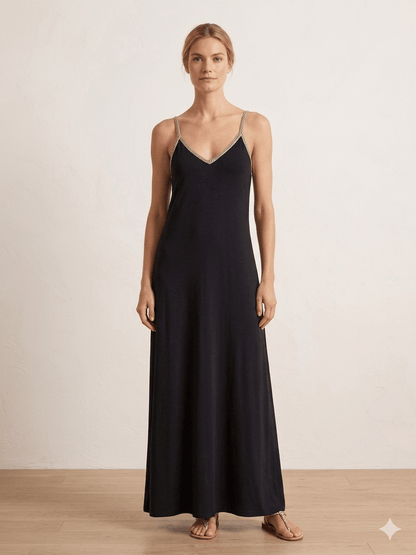 Abito Operà jersey con bratelline - Malerba Showroom