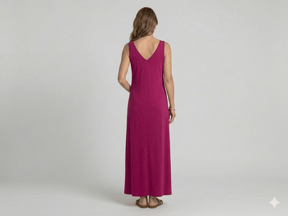 Abito Pennyblack modello pattila verde e fucsia - Malerba Showroom