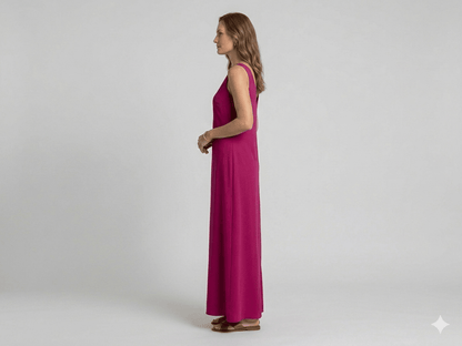Abito Pennyblack modello pattila verde e fucsia - Malerba Showroom