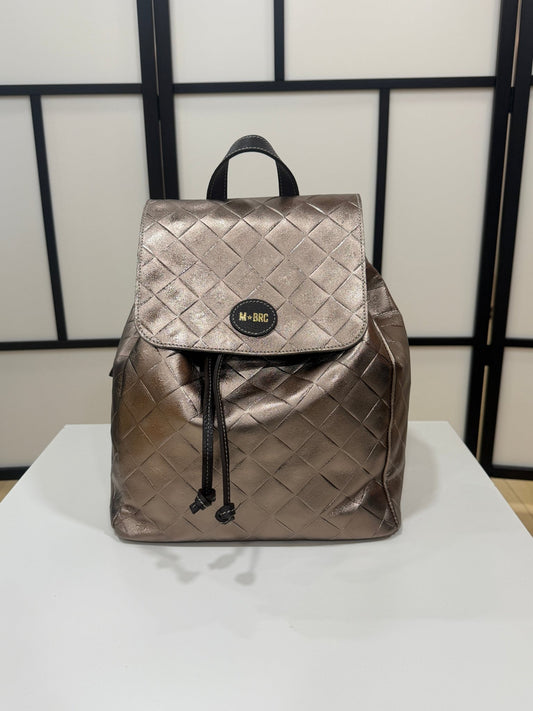 Borsa in Pelle MBRC Bronzo - Malerba Showroom