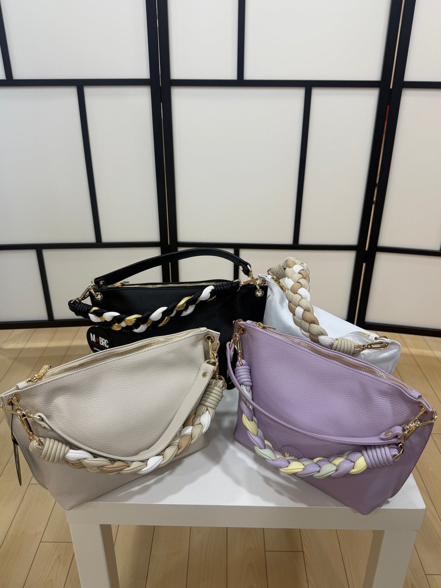 Borsa in Pelle MBRC l. Bonbon - Malerba Showroom