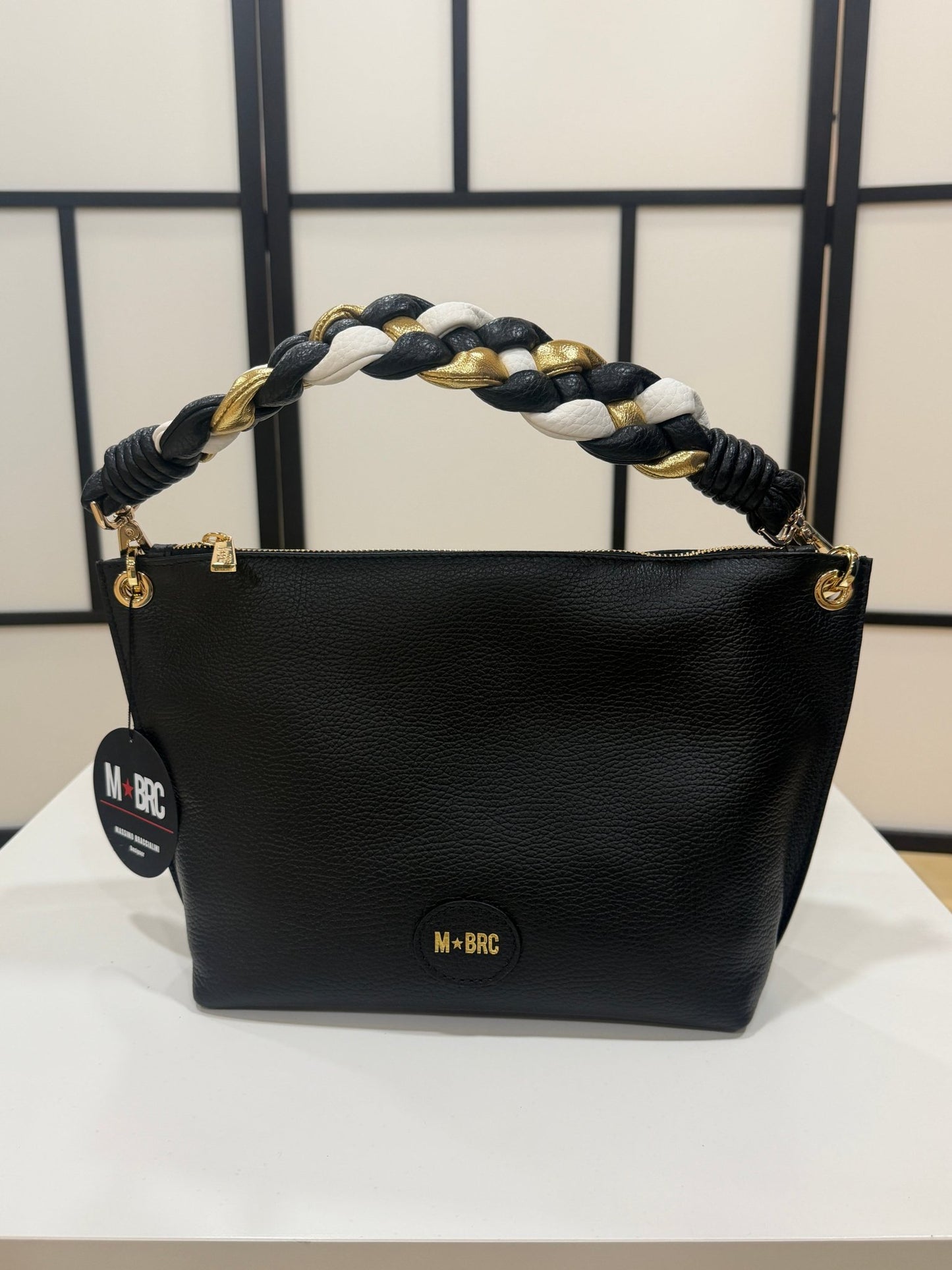 Borsa in Pelle MBRC l. Bonbon - Malerba Showroom