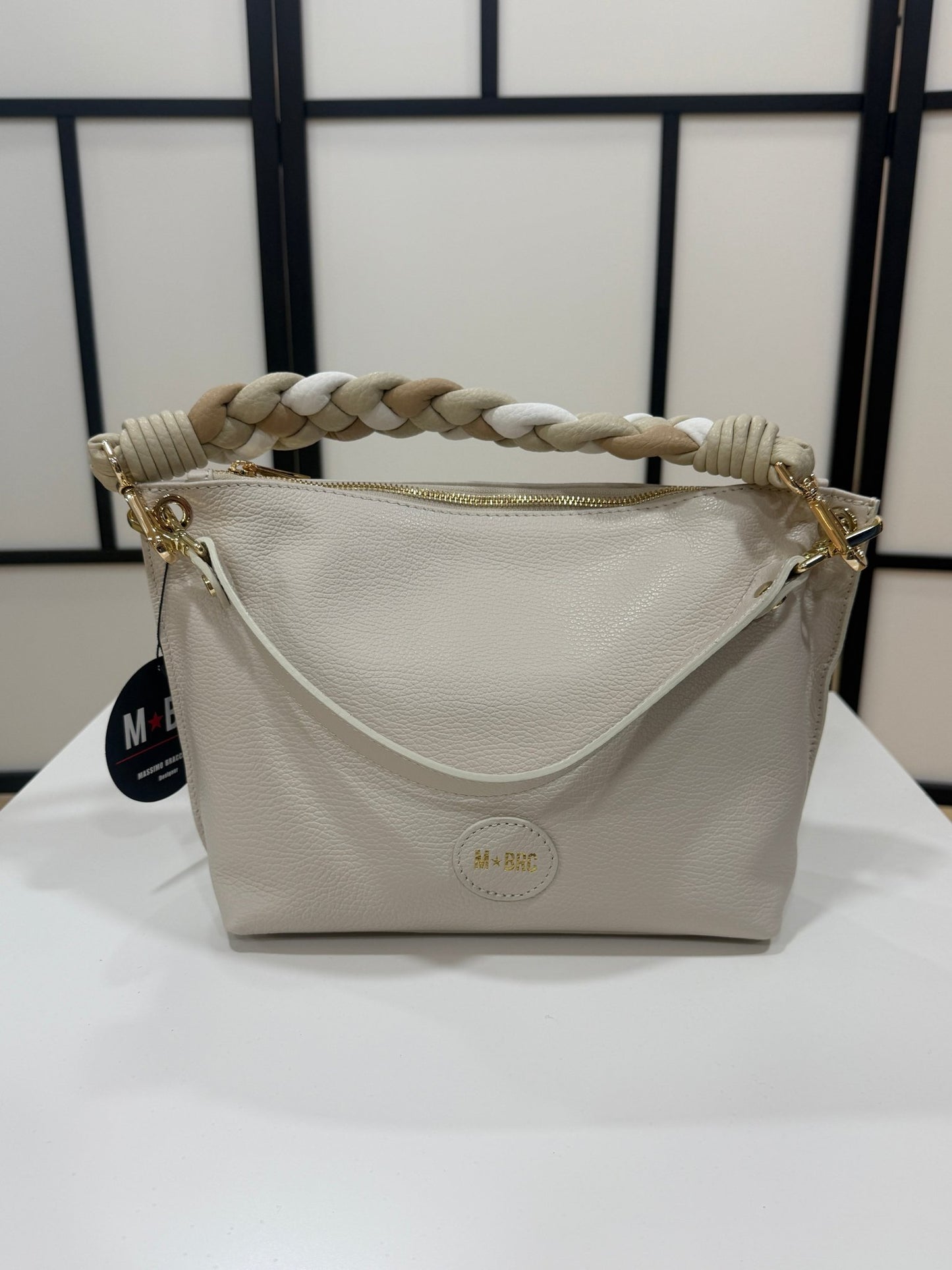 Borsa in Pelle MBRC l. Bonbon - Malerba Showroom