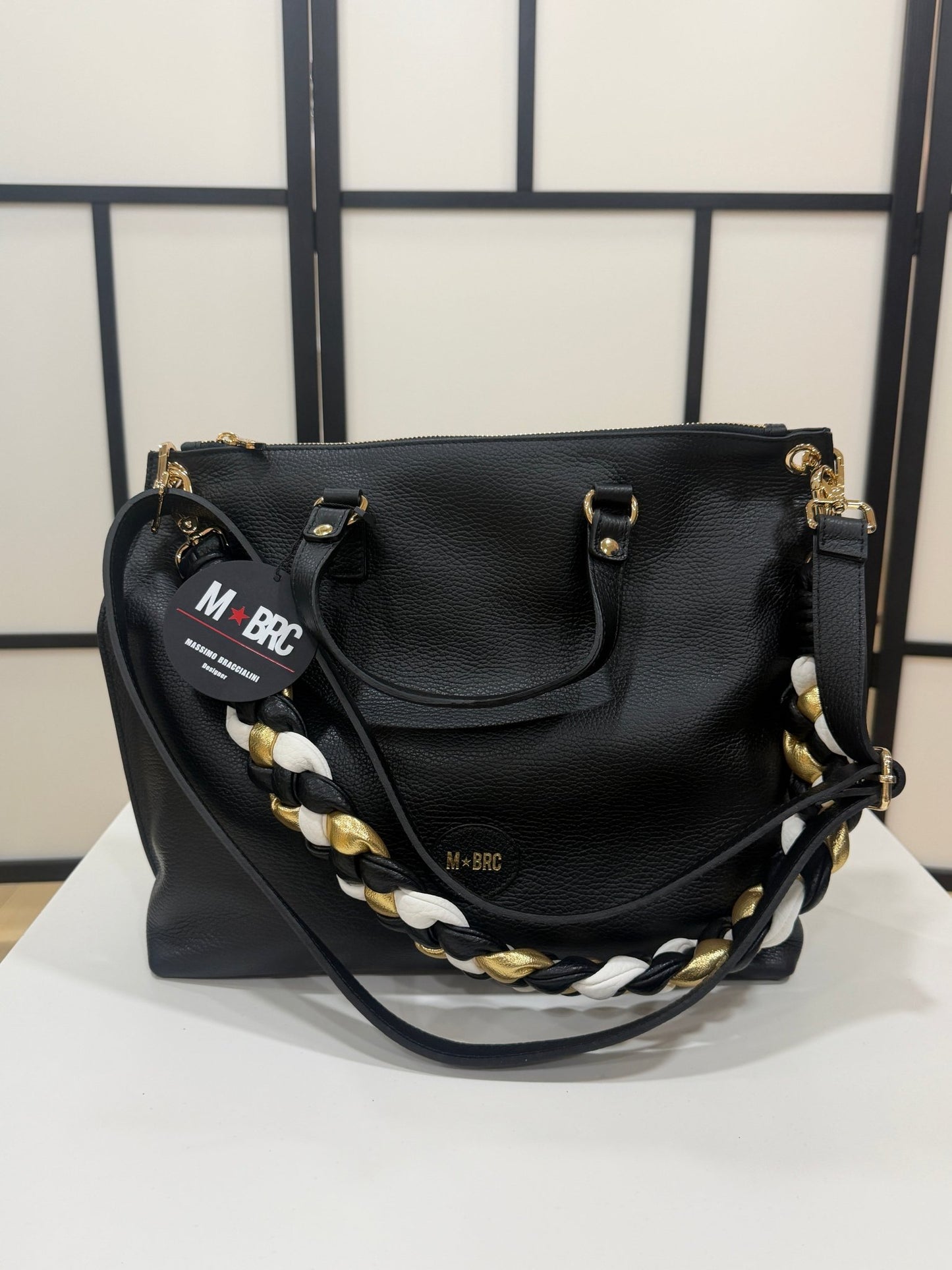 Borsa in Pelle MBRC l.bonbon - Malerba Showroom