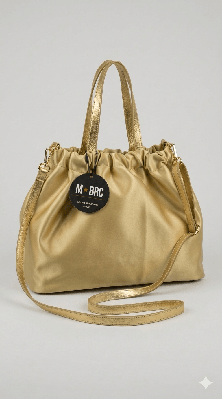 Borsa in pelle MBRC linea satin 2 varianti colore - Malerba Showroom
