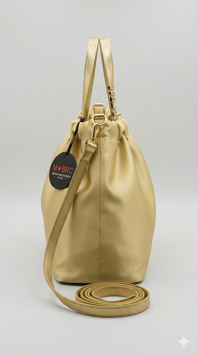 Borsa in pelle MBRC linea satin 2 varianti colore - Malerba Showroom